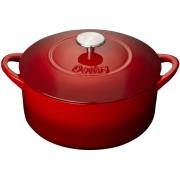 Denby Pomegrate Rund Støpejernsgryte 26cm 5,2 l