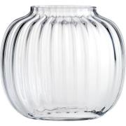 Holmegaard Primula Oval Vase 17,5 cm Klar