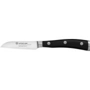 Wüsthof Classic Ikon Skrellekniv Svart 8 cm