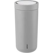 Stelton To Go Click d. steel 0,4 l. - Soft Light Grey