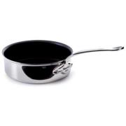 Mauviel Cook Style Sautérpanne i stål med non-stick, 20 cm