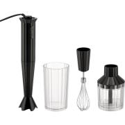 Alessi MDL10S Plissé stavmiksersett, sort