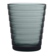 Iittala Aino Aalto Glass 22cl 2 stk, mørk grå