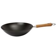 Dexam NS kulsstål Wok, svart 30 cm.