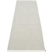 Pappelina Gulvteppe Mono, 85 x 260 cm, fossil grey/white grey