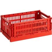 HAY Color Crate oppbevaringsboks, liten, red