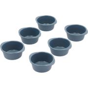 Kitchenware by Tareq Taylor Pecan cupcakeform 9x4 cm, 6-pack, indigo