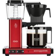 Moccamaster Optio kaffetrakter, 1,25 liter, red metallic