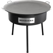 Muurikka Stekeplate med brennere, 100 cm