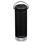 Klean Kanteen TKWide isolert flaske 473 ml, svart