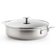 KitchenAid Stekepanne 28 cm, rustfritt stål