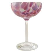 Magnor Swirl champagneglass 22 cl, rosa