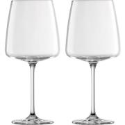 Zwiesel Vivid Senses Velvety & Sumptuous vinglass 71 cl, 2-pakning