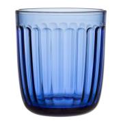 Iittala Raami drikkeglass 26 cl 2 stk, ultramarinblått