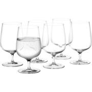 Holmegaard Bouquet vannglass 38 cl, 6-pack