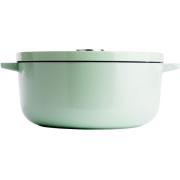 KitchenAid Støpejernsgryte 26 cm/5,2 liter, pistachio