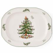 Spode Christmas Tree ovalt fat