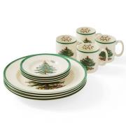 Spode Christmas Tree juleservise 12 deler