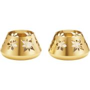 Georg Jensen Christmas Collection 2024 telysholder 2 stk, 18K gullbele...