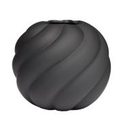 Cooee Design Twist Ball vase 20 cm, svart