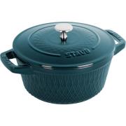 Staub Twister støpejernsgryte 24 cm, la mer