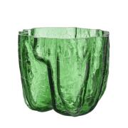 Kosta Boda Crackle vase 175 mm, green