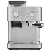 KitchenAid Espressomaskin med kaffekvern, stainless steel