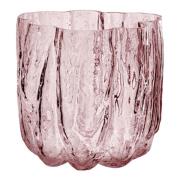 Kosta Boda Crackle vase 12,1 cm, rosa