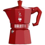 Bialetti Mokkabrygger 3 kopper, rød