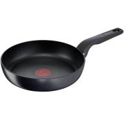 Tefal - Hard Titanium Pro stekepanne 24 cm svart