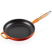 Le Creuset - Signature stekepanne med trehåndtak 28 cm