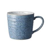 Denby - Studio Blue Flint/Chalk riflet krus 40 cl