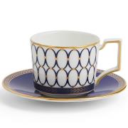 Wedgwood - Renaissance Gold kaffekopp & asjett