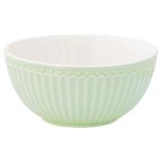 GreenGate - Everyday Alice skål 45 cl pale green