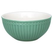 GreenGate - Everyday Alice skål 45 cl dusty green