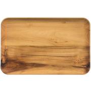 Aida - RAW Teak tallerken 31,7x20,2 cm