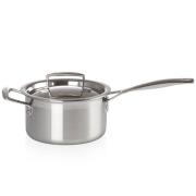 Le Creuset - 3-Ply kasserolle med lokk 16 cm 1,9L