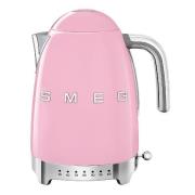 SMEG - Vannkoker med termostat KLF04 1,7L rosa