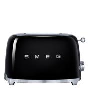 SMEG - Brødrister TSF01 2 skiver svart