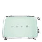 SMEG - Brødrister TSF03 4 skiver kvadratisk pastellgrønn