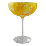 Magnor - Swirl champagneglass 22 cl gul