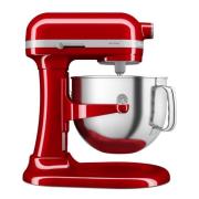 KitchenAid - Artisan kjøkkenmaskin med bolleløft 5KSM70SHXEER 6,6L rød