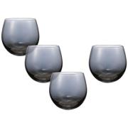 Modern House - Sontell vannglass 35 cl 4 stk smoke