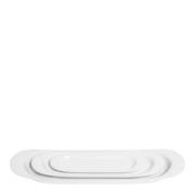 Kay Bojesen - Wing serveringsfat 3 deler hvit