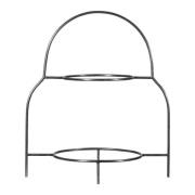 House Doctor - Sana tallerkenstativ sølv 37 cm