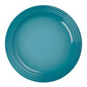 Le Creuset - Signature flat tallerken stentøy 27 cm caribbean