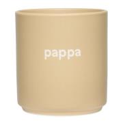 Design Letters - Favourite kopp pappa 25 cl beige