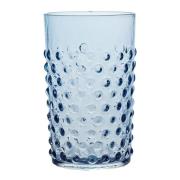 Klimchi - Hobnail glass 20 cl misty blue