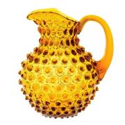 Klimchi - Hobnail karaffel 1L amber 18 cm