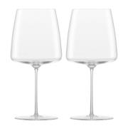 Zwiesel Glas - Simplify rødvinsglass 2 stk 74 cl klar